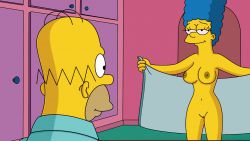 The SimpsonsHomer SimpsonMarge Simpsonnude